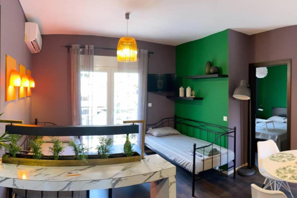 Green Apartment With View Gümülcine Dış mekan fotoğraf
